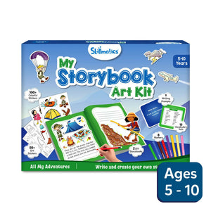 Skillmatics My Storybook Art Kit - All My Adventures Go Science .
