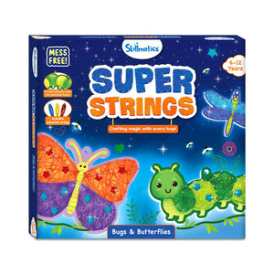 Skillmatics Super Strings: Bugs & Butterflies | String Art Go Science .