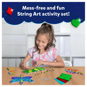 Skillmatics Super Strings: Bugs & Butterflies | String Art Go Science .