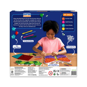 Skillmatics Super Strings: Bugs & Butterflies | String Art Go Science .