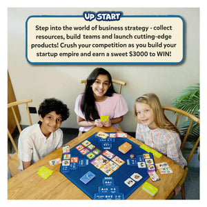 Skillmatics Up Start | Entrepreneurship and Business Strategy Game Go Science .