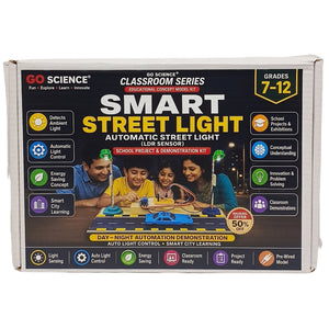 GO Science Classroom Series Smart Street Light Automatic Street Light (LDR Sensor) School Project & Demonstration Kit box, shown against a plain white background.