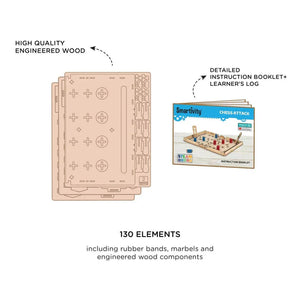 Smartivity Chess Attack Go Science Explore Elasticity, Simple Machines & Strategy Concepts.