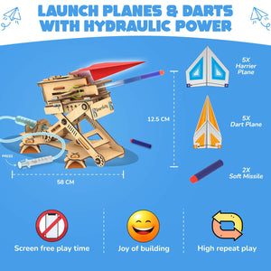 Smartivity Hydraulic Plane Launcher Go Science .