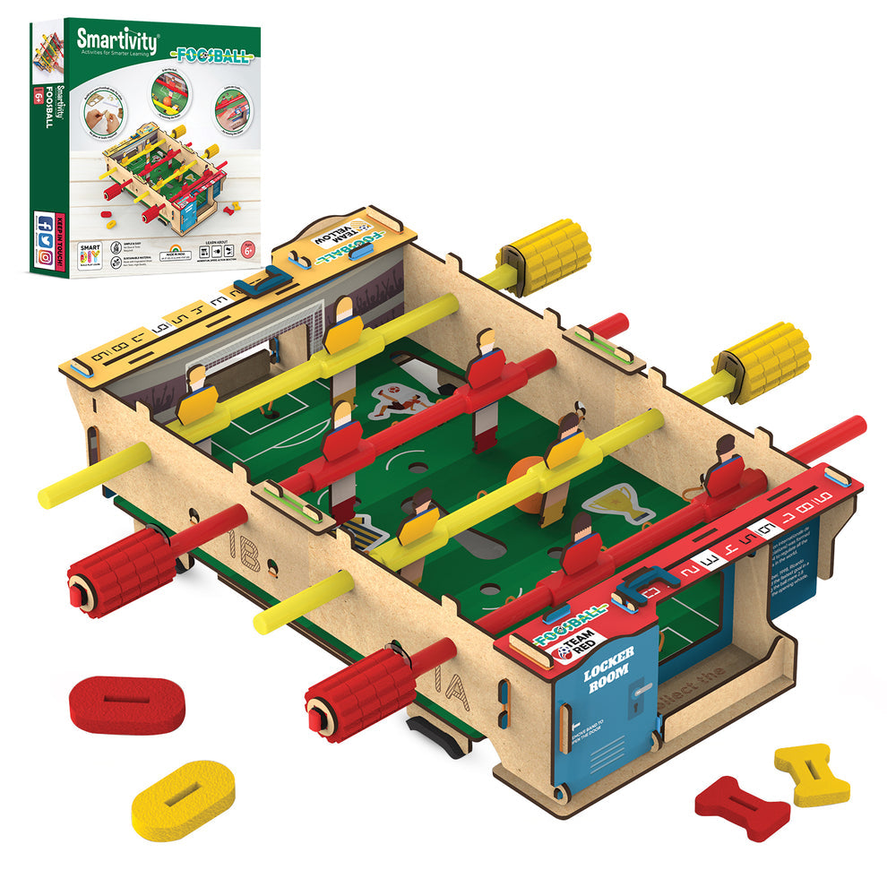 Smartivity DIY Foosball for Kids Ages 6 to 12 Years Go Science Image 1