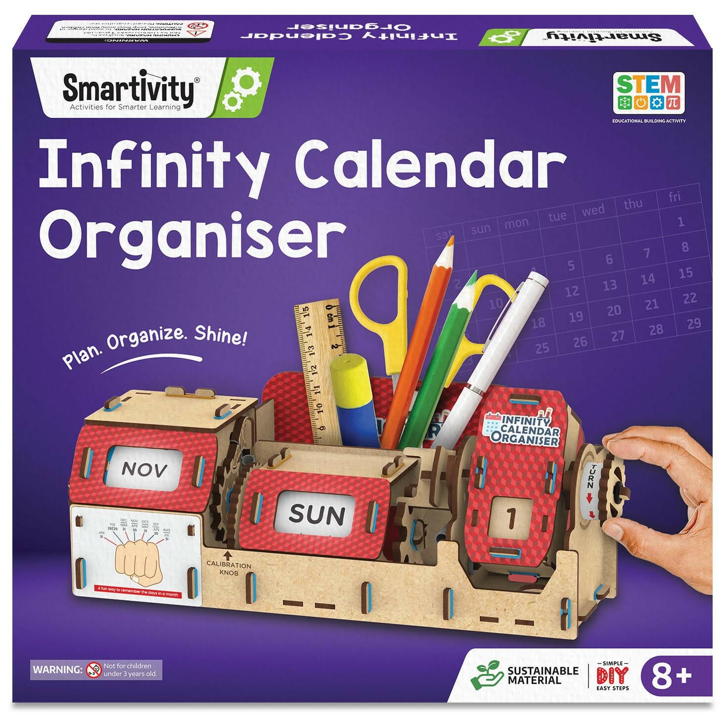 Smartivity Infinity Calendar Organiser Go Science .