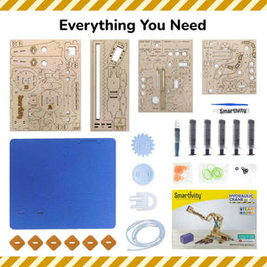 Smartivity Hydraulic Crane Go Science .