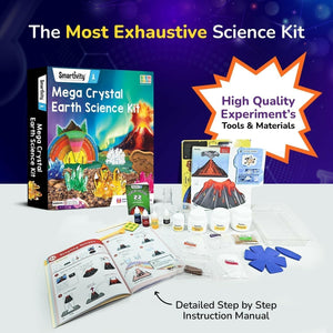 Smartivity Mega Crystal Earth Science Kit Smartivity Go Science Goods.