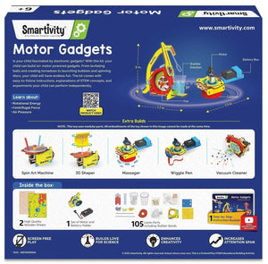 Smartivity Motor Gadgets Go Science Goods.