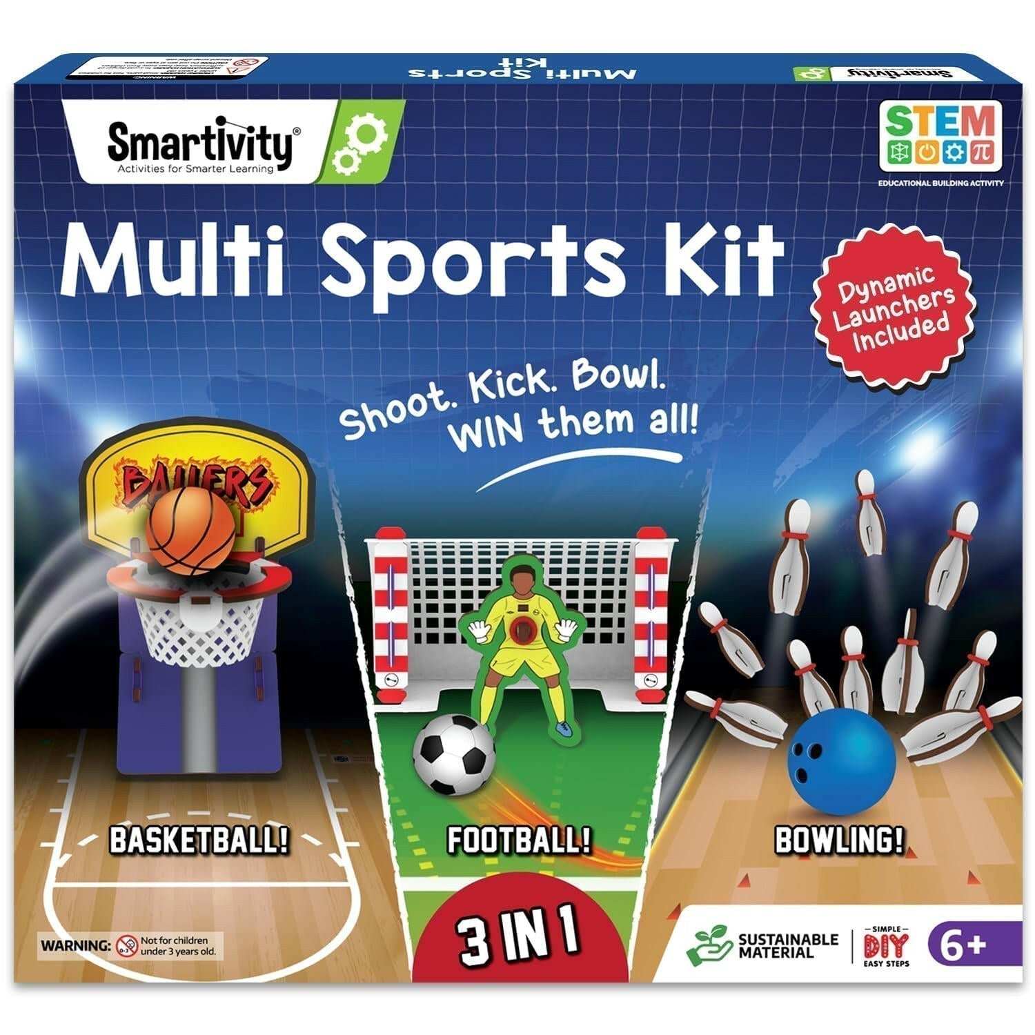 Smartivity Multi Sports Kit Smartivity Go Science Goods.
