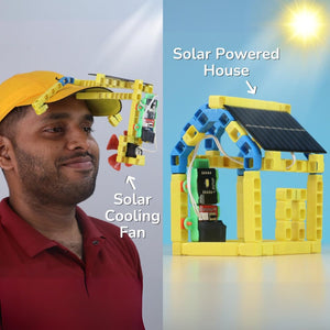 Witblox DIY Solar Power Kit for Renewable Energy Science Fair Exhibition School Project Kit image 1