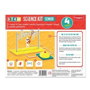 FUNSKOOL (INDIA) LTD STEM Science Kit Senior - Electromagnetism Go Science Electromagnetism, Circuit & Physics Concepts.