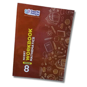 Saarthi Pedagogy Grade 8 Maths NCERT Workbook Go Science Goods.