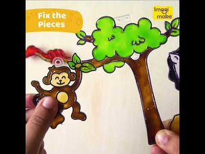 Imagimake Window Art Jungle Go Science Goods.