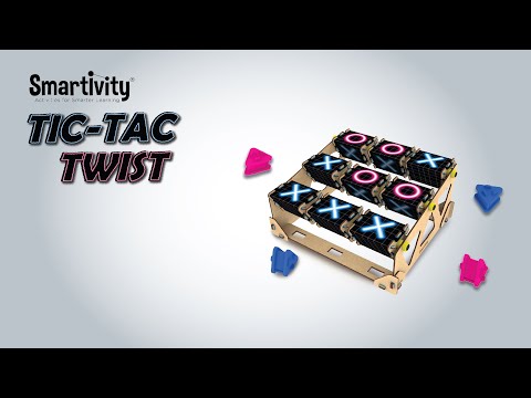 Smartivity Tic Tac Twist STEM DIY Fun Game for Kids at Go Science product Video