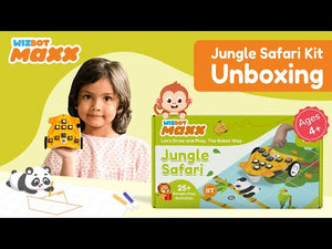 Stempedia Wizbot Maxx Jungle Safari – Screen-Free STEM Robot Toy for Kids Age 4+ Video_ available at go science