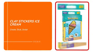 Clay Stickers Ice Cream by@Outfy