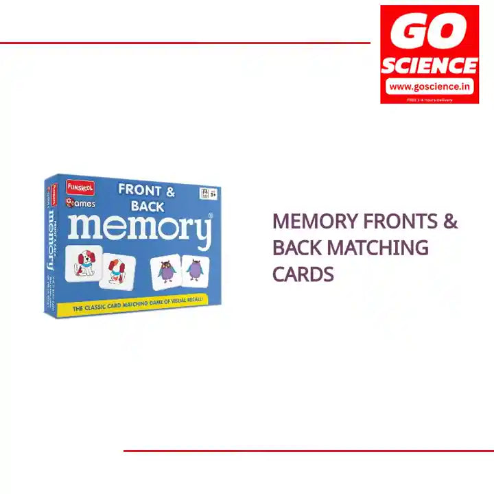 Memory Fronts & Back Matching Cards by@Outfy