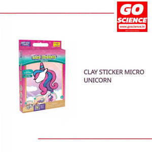 Clay Sticker Micro Unicorn by@Outfy