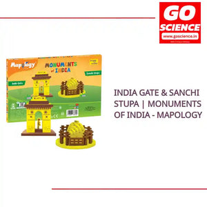 India Gate & Sanchi Stupa | Monuments Of India - Mapology by@Outfy