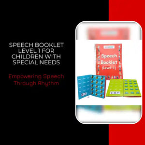Speech Booklet Level 1 for Children with Special Needs by@Outfy