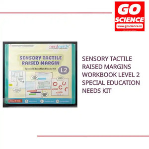 Sensory Tactile Raised margins workbook level 2 special education needs kit by@Outfy