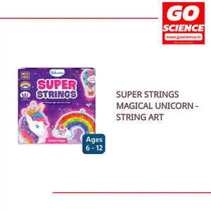 Super Strings Magical Unicorn - String Art by@Outfy