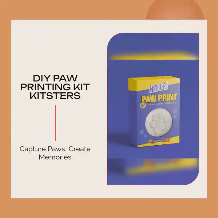 DIY Paw Printing Kit Kitsters by@Outfy