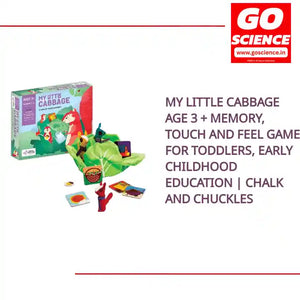 My Little Cabbage Age 3 + Memory, Touch and Feel Game for Toddlers, Early Childhood Education | Chalk and Chuckles by@Outfy