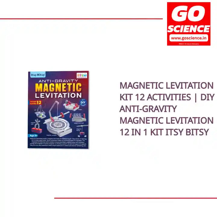 Magnetic Levitation Kit 12 Activities | DIY Anti-Gravity magnetic levitation 12 in 1 kit itsy Bitsy by@Outfy