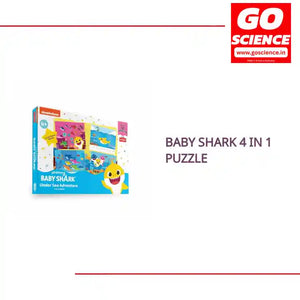 Baby Shark 4 In 1 Puzzle by@Outfy