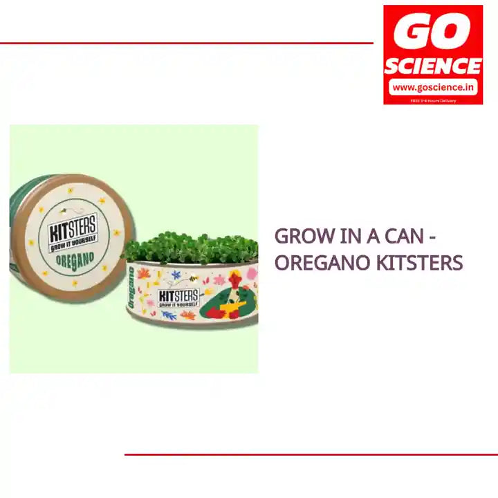 Grow in a Can - Oregano Kitsters by@Outfy