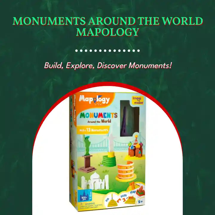 Monuments Around The World Mapology by@Outfy