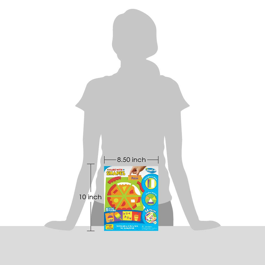 Imagimake Make with Shapes Food  Go Science Goods.