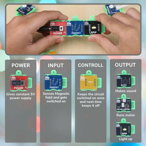 Witblox DIY Magnet Sensor Kit  6 in 1 Projects Witblox  Go Science Goods.