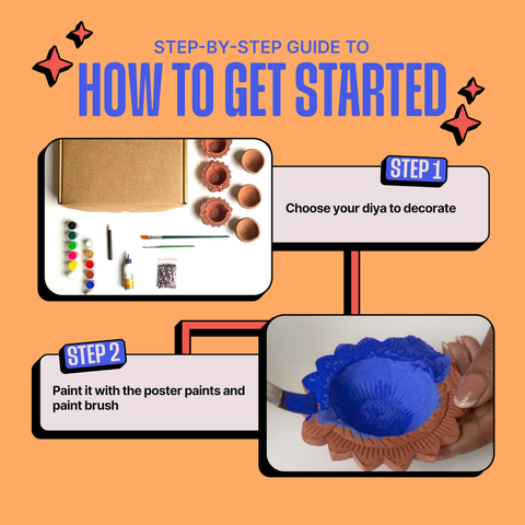 DIY Diya Decoration Kit Kitsters