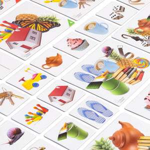 Clever Cubes Clutter Cards  Go Science Early Learning | Observe | Memorize | Recollect.