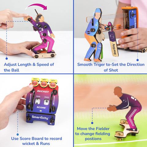 Cricket Mania - DIY STEM Educational Fun Toys | Construction Based Activity Game | Smartivity
