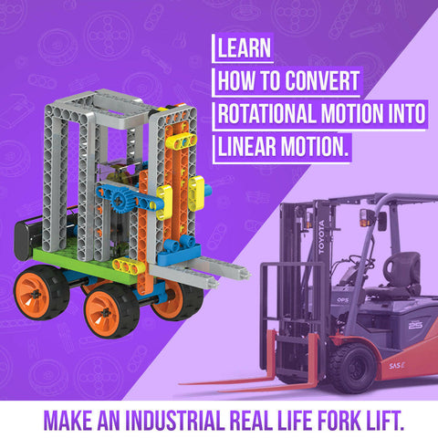 Blix Rack and Pinion  Go Science Build 6 incredible models - Robotic Concepts.