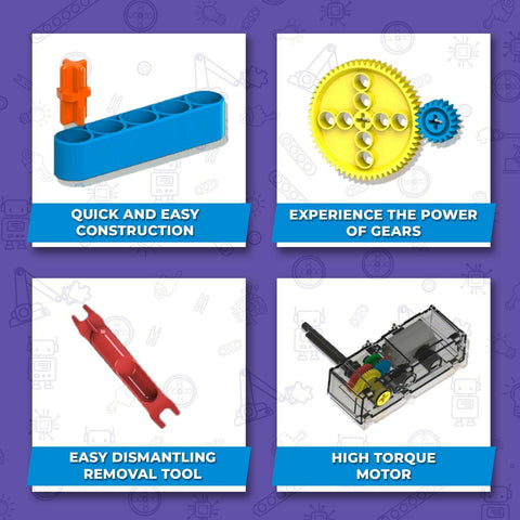 Blix Rack and Pinion  Go Science Build 6 incredible models - Robotic Concepts.