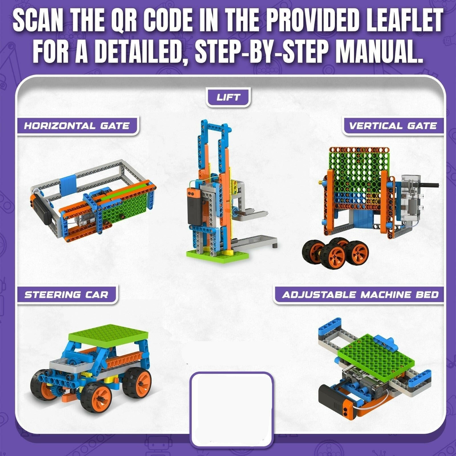Blix Rack and Pinion  Go Science Build 6 incredible models - Robotic Concepts.