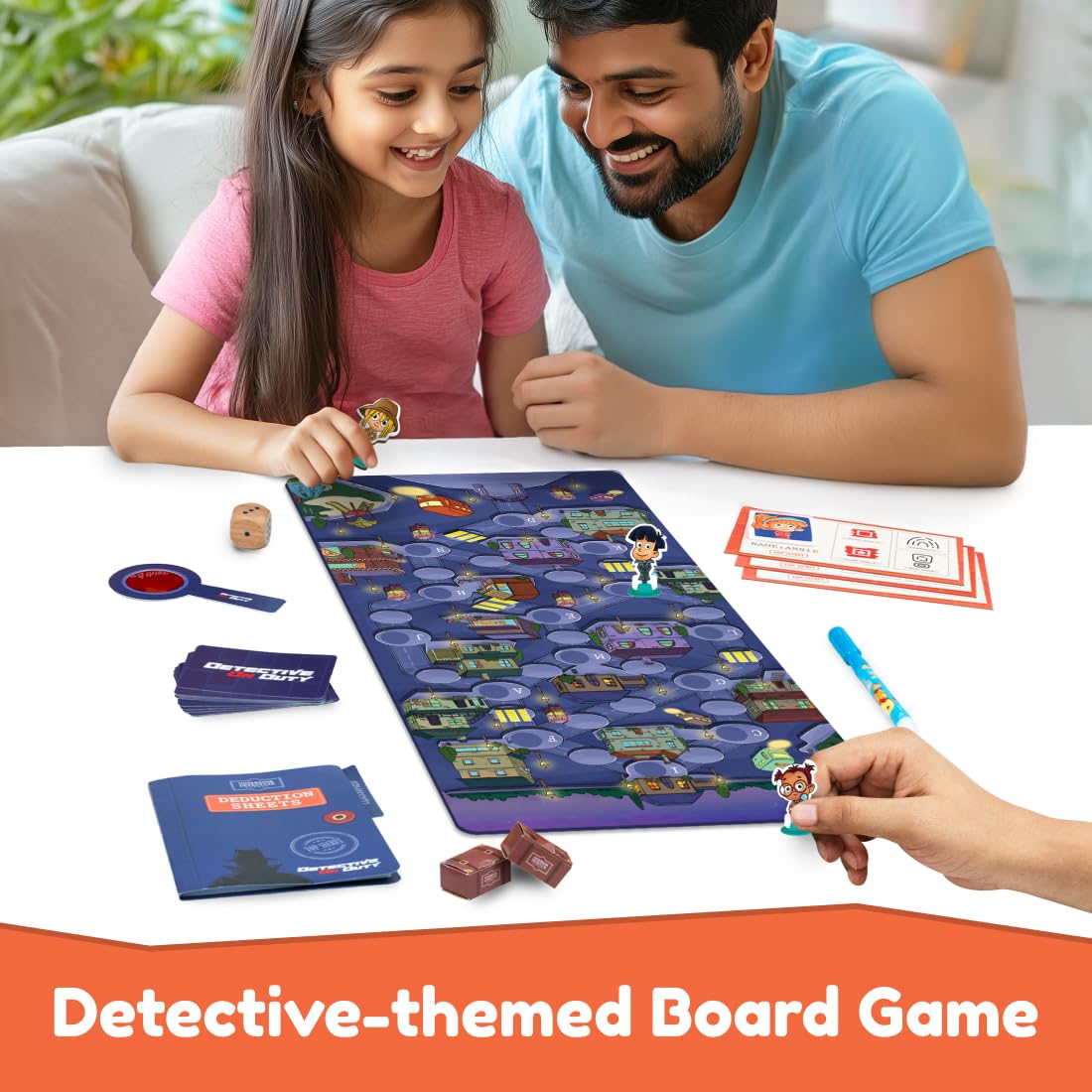 Bloomingo Board Game Detective on Duty Go Science Image 3