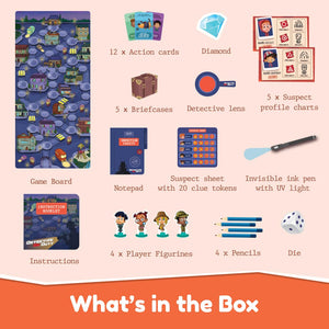 Bloomingo Board Game Detective on Duty Go Science Image 4