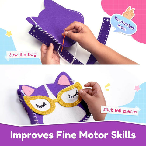 Play Shifu Kitty Sling Bag Kit - DIY  Go Science .