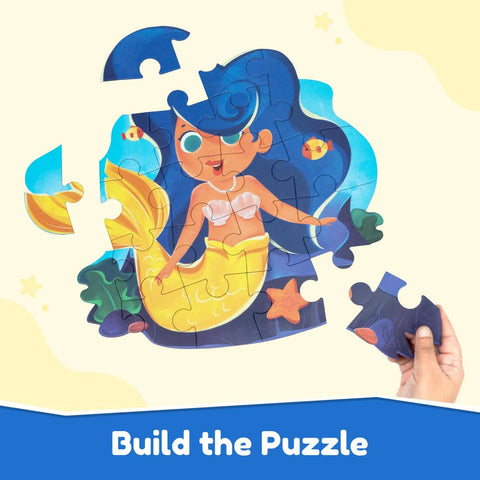 Play Shifu My First Jigsaw Puzzle - Mermaid & The Goldfish  Go Science .