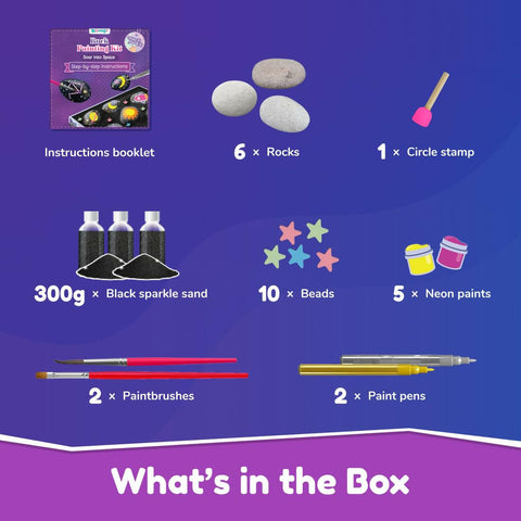 Play Shifu Rock Painting Kit-Soar into Space  Go Science .