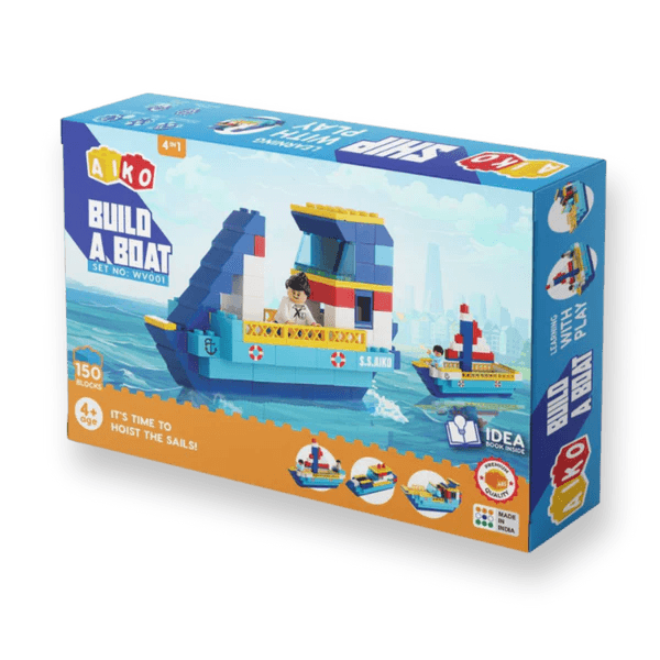 AIKO Build A Boat Set No WV001  Go Science Goods.