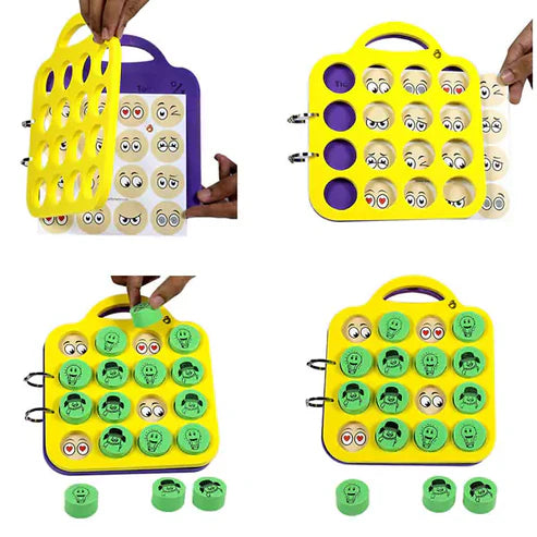 Memory Matching Game Set of pop-it fidget toys with different designs and colors. Butterfly Edufields Memory Matching Puzzle Brain Games_product_image_4_goscience