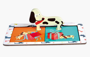 Chalk and Chuckles Clever Dog, Fun Opposites Puzzle Self Correcting Matching for Ages 3 to 6 Years Go Science Image 4