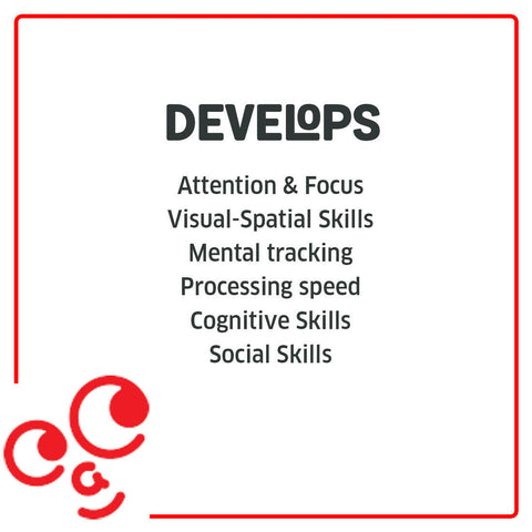 Chalk and Chuckles Dig Up Mental Tracking Game  Go Science Goods.